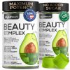 Biotin and Collagen Peptide Gummies for Hair Growth Skin and Nails 12000 Mcg Biotin Chewables with Keratin Max Strength Beauty Gummies for Women