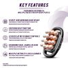 16-Head Muscle Massage Gun Deep Tissue Percussion Massager for Muscle Relaxation & Recovery.
