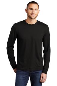 District Perfect Tri Long Sleeve Tee DM132 (Color: Black, size: XL)
